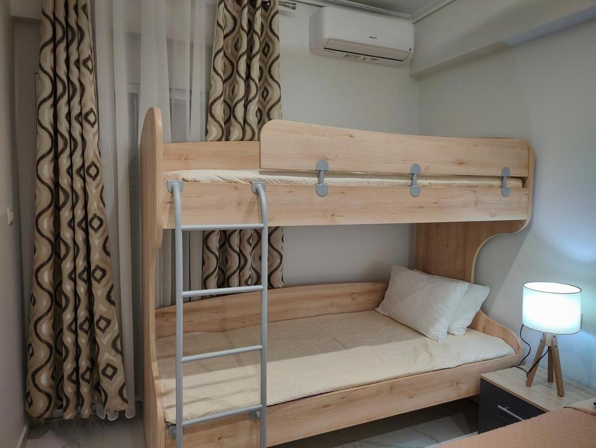 Cozy Sea View Apartment In Paralia 외부 사진