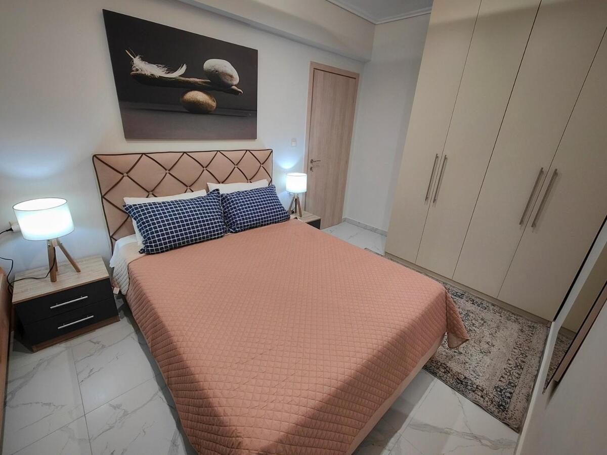 Cozy Sea View Apartment In Paralia 외부 사진