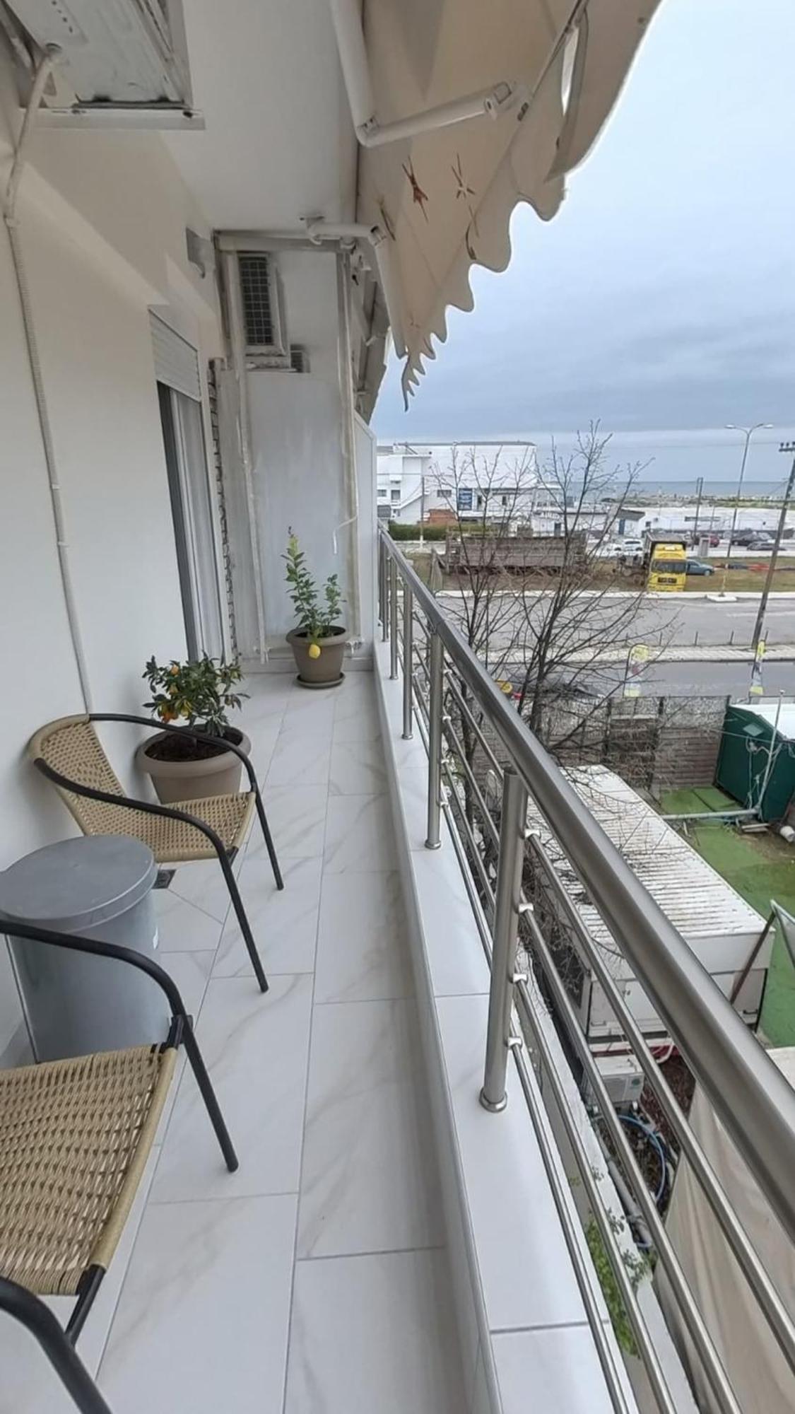 Cozy Sea View Apartment In Paralia 외부 사진